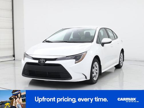 White 2024 Toyota Corolla LE