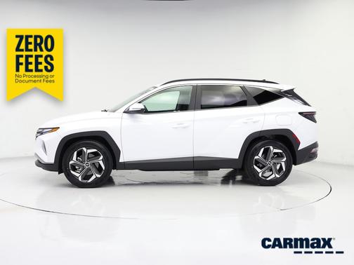 White 2022 Hyundai TUCSON SEL