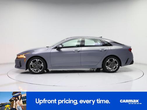 Gray 2023 Kia K5 EX