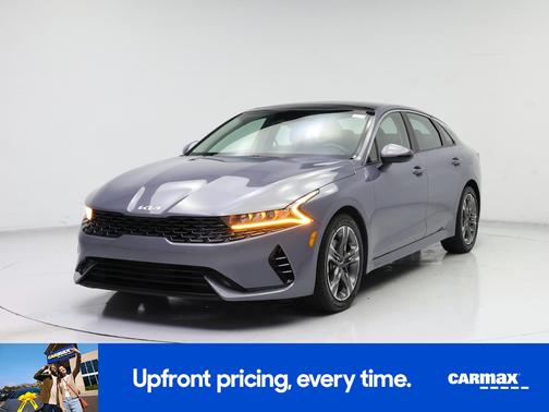 Gray 2023 Kia K5 EX