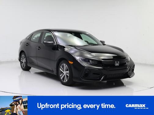 Black 2020 Honda Civic LX