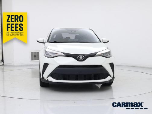White 2021 Toyota C-HR LE