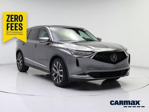 Gray 2022 Acura MDX Technology