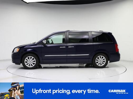 Blue 2015 Chrysler Town & Country Limited Platinum