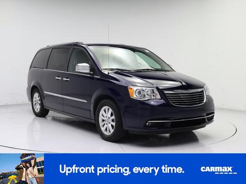Blue 2015 Chrysler Town & Country Limited Platinum