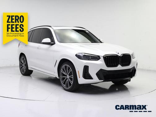 White 2023 BMW X3 sDrive30i