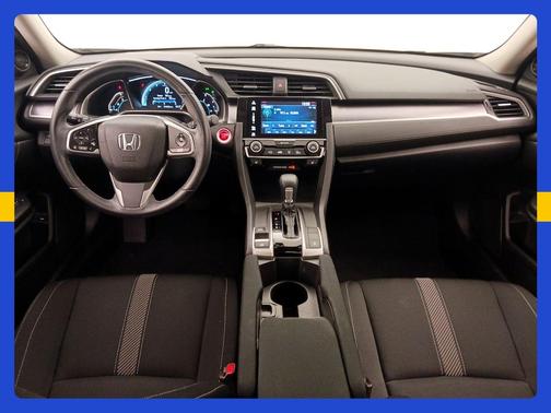White 2018 Honda Civic EX-T