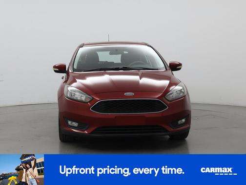Red 2017 Ford Focus SEL