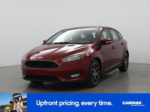 Red 2017 Ford Focus SEL