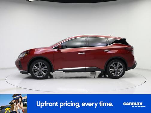 Red 2020 Nissan Murano Platinum
