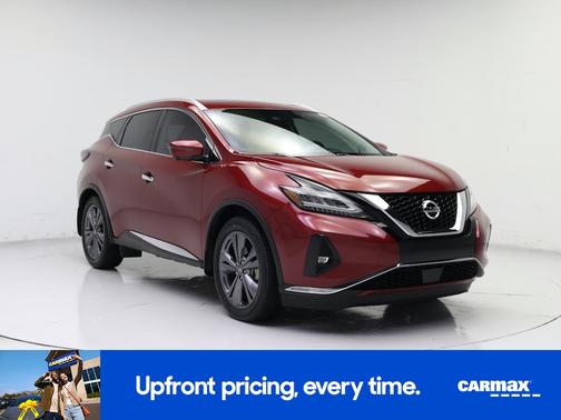 Red 2020 Nissan Murano Platinum