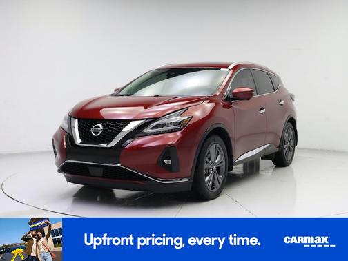Red 2020 Nissan Murano Platinum