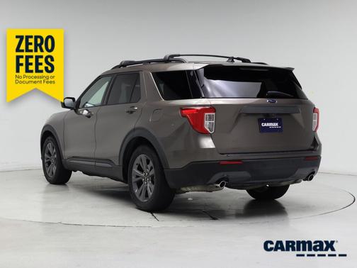Gray 2021 Ford Explorer XLT