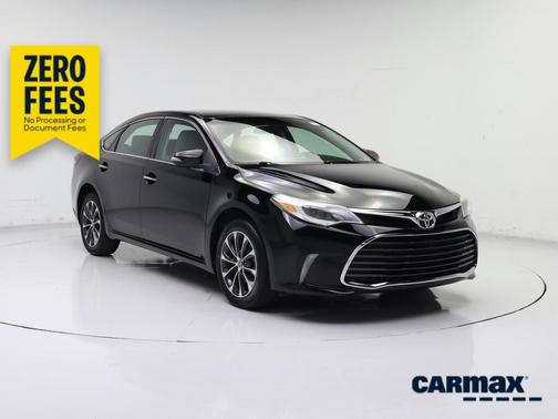 Black 2016 Toyota Avalon XLE Plus