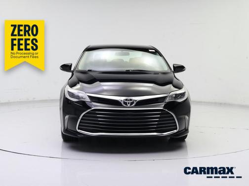 Black 2016 Toyota Avalon XLE Plus