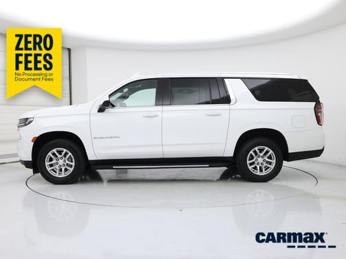 White 2021 Chevrolet Suburban LT