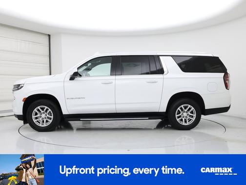 White 2021 Chevrolet Suburban LT