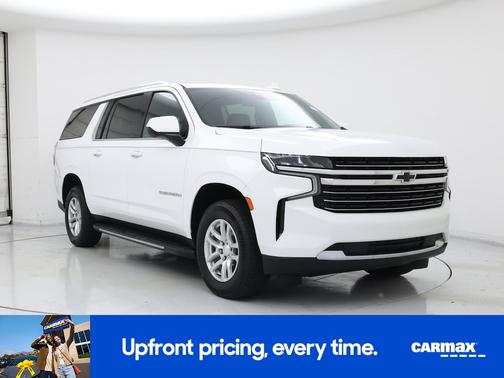 White 2021 Chevrolet Suburban LT