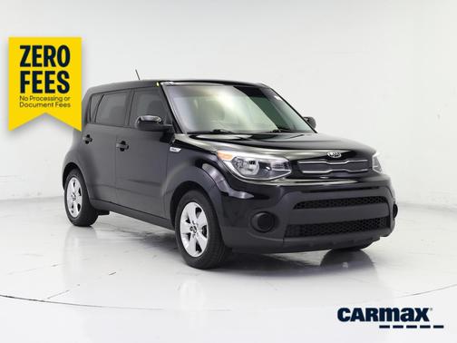 Black 2018 Kia Soul