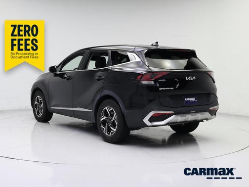 Black 2023 Kia Sportage LX