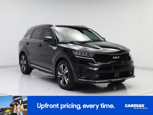 Black 2022 Kia Sorento Hybrid EX
