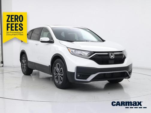 White 2021 Honda CR-V EX-L