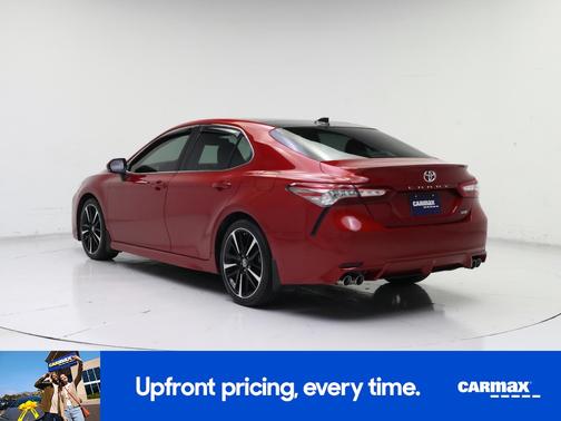 Red 2019 Toyota Camry XSE