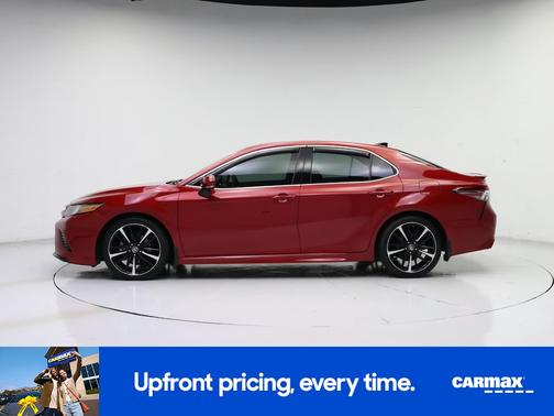 Red 2019 Toyota Camry XSE