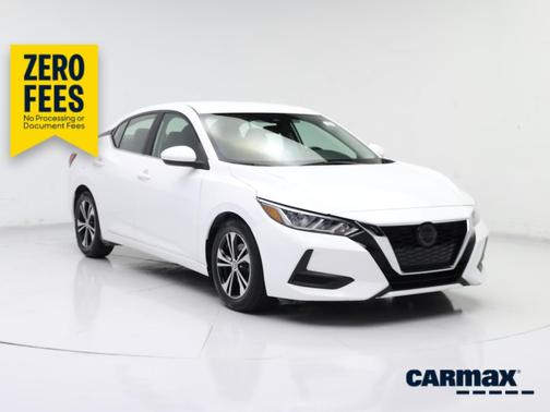 White 2023 Nissan Sentra SV