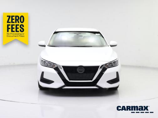 White 2023 Nissan Sentra SV