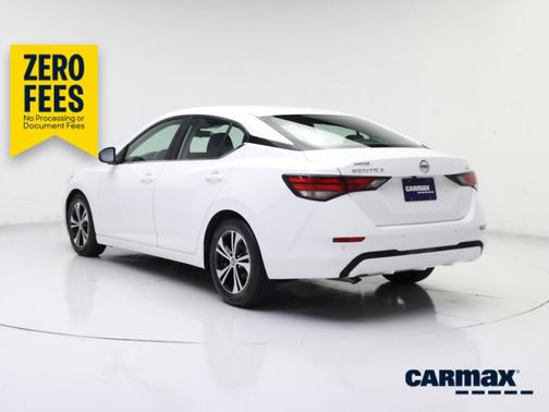 White 2023 Nissan Sentra SV