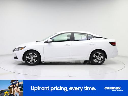 White 2023 Nissan Sentra SV
