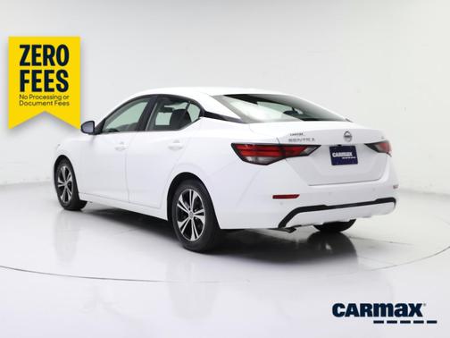 White 2023 Nissan Sentra SV