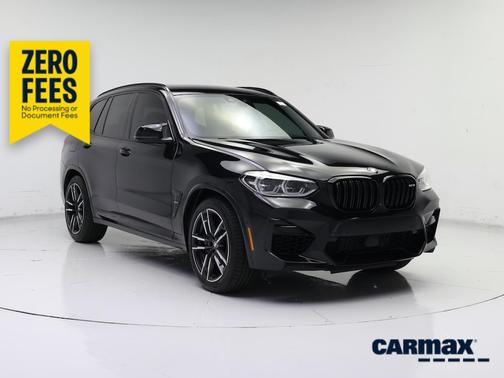 Black 2020 BMW X3 M