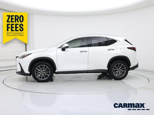White 2023 Lexus NX 250