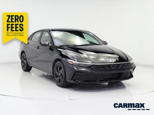 Black 2026 Hyundai ELANTRA SEL Sport