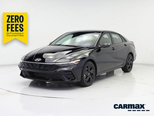Black 2026 Hyundai ELANTRA SEL Sport