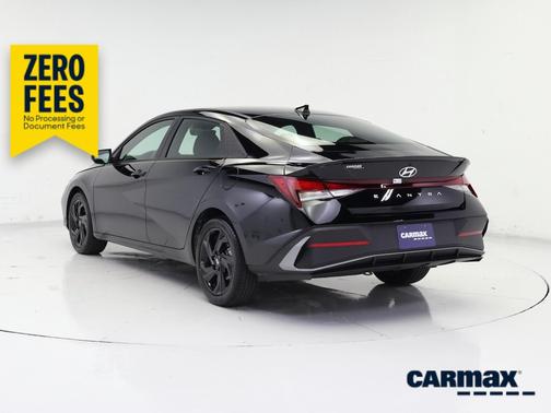 Black 2026 Hyundai ELANTRA SEL Sport