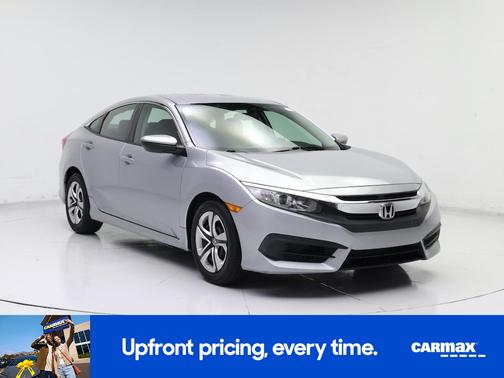 Silver 2017 Honda Civic LX