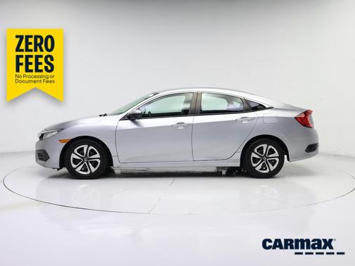 Silver 2017 Honda Civic LX