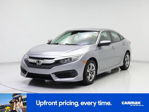 Silver 2017 Honda Civic LX