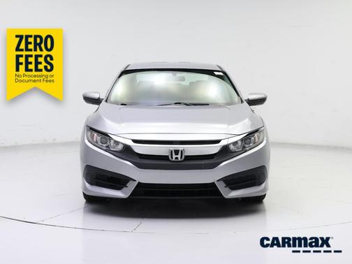 Silver 2017 Honda Civic LX