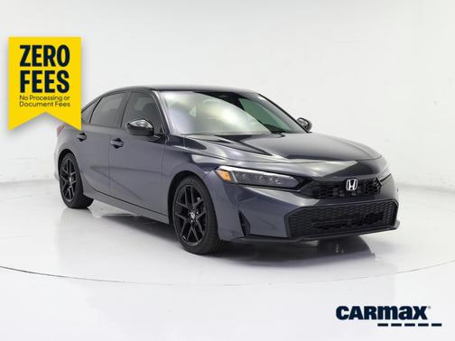 Gray 2025 Honda Civic Sport