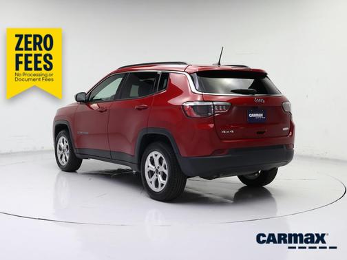 Red 2025 Jeep Compass Latitude