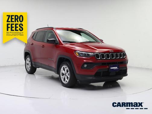 Red 2025 Jeep Compass Latitude
