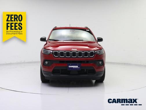 Red 2025 Jeep Compass Latitude