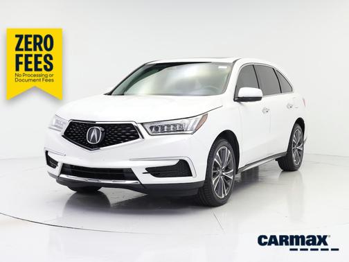 White 2020 Acura MDX SH-AWD Technology