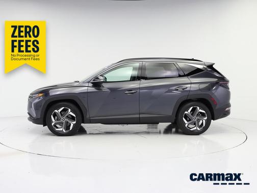 Gray 2022 Hyundai TUCSON Limited