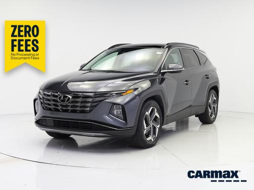 Gray 2022 Hyundai TUCSON Limited