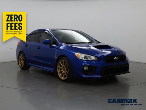 Blue 2021 Subaru WRX